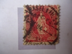 Stamps Europe - Switzerland -  Suiza - Helvecia con Escudo y Lanza.