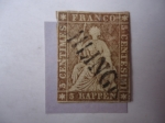 Stamps Switzerland -  Suiza (Yv/20) Helvecia.