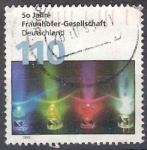 Stamps Germany -  1870 - 50 anivº de la sociedad Franunhofer 