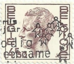 Stamps Belgium -  (170) SERIE BÁSICA REY BALDUINO TIPO ELSTRÖM. VALOR FACIAL 4.50 BEF. YVERT BE 1581C