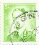 Stamps Belgium -  SERIE BÁSICA REY BALDUINO TIPO MARCHAND. VALOR FACIAL 3.50 BEF. YVERT BE 1068