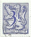 Stamps Belgium -  SERIE BÁSICA LEÓN HERÁLDICO. VALOR FACIAL 3 BEF. YVERT BE 1899