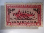 Stamps Panama -  Chiriqui - Centenario 1849-1949.