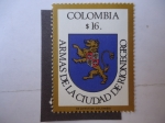 Sellos de America - Colombia -  Escudo de Armas de la Ciudad de Ríonegro.