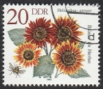 Sellos de Europa - Alemania -  2389 - Flor helianthus annuus 