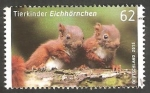 Stamps Germany -  Ardillas