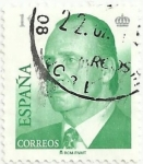 Stamps : Europe : Spain :  (175) SERIE BÁSICA JUAN CARLOS I. IVa SERIE. VALOR FACIAL 1€. EDIFIL 3863
