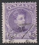 Stamps Spain -  246 - Alfonso XIII