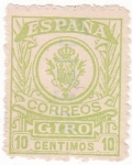 Stamps Europe - Spain -  2 - (Ivert) Sello para giro 