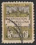 Sellos de Europa - Espaa -  6 - Exposición de Barcelona 1930