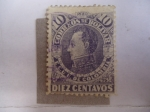 Stamps Colombia -  Correos de Bolivar - EE.UU de Colombia- 1880.