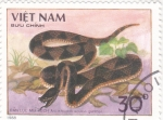 Stamps Vietnam -  serpiente