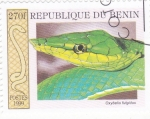 Sellos del Mundo : Africa : Benin : serpiente