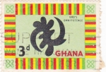 Stamps Ghana -  emblema