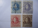 Stamps America - Colombia -  Correos de Bolívar - EE.UU de Colombia - Simón Bolívar.