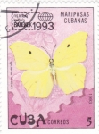 Sellos de America - Cuba -  mariposa