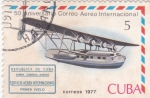 Sellos de America - Cuba -  50 aniv. correo aereo Internacional