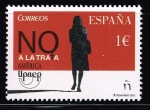 Stamps : Europe : Spain :  Edifil  5004  América UPAEP  " No a la trata "