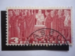 Stamps Switzerland -  Reunión ante la Piedra Sagrada - Societe Des Nations Yt/313A - 1938.