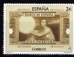 Stamps : Europe : Spain :  Edifil  5010  Numismática.  " Billete de 100 pesetas "