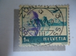 Stamps : Europe : Switzerland :  Suiza - Paisaje