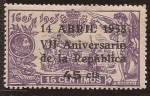 Sellos del Mundo : Europa : Espa�a : VII Aniversario República Española 1938 45 cents