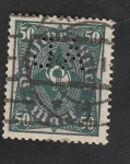 Stamps Germany -  Reich - 203 - Corneta Postal 