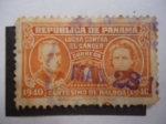 Stamps Panama -  Lucha Contra el Cáncer.