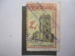 Stamps Panama -  Panamña- Libertad de Cultos - Catedral de Panamá La Vieja.
