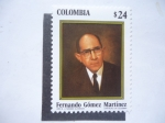 Stamps Colombia -  Fernando Gómez Martínez (1897-1985) Periodista.