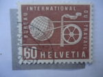 Stamps : Europe : Switzerland :  Bureau International du Travail.