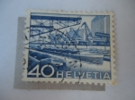 Stamps : Europe : Switzerland :  Helvetia.