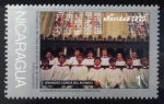Sellos de America - Nicaragua -  Coro del Real colegio de Cambridge 
