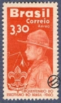 Stamps Brazil -  Cincuentenario del escautismo brasileño