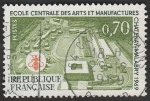 Stamps France -  1614 - Escuela central de Artes