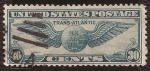 Sellos de America - Estados Unidos -  Globo con Alas 1939 30 cents