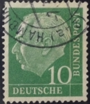 Stamps Germany -  Tehodor Heuss