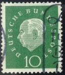 Stamps Germany -  Tehodor Heuss