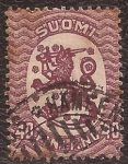 Stamps Europe - Finland -  Escudo de Armas SUOMI 1917 40 p