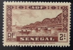 Stamps Senegal -  Puente de Faidherbe