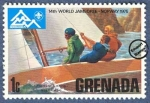 Sellos de America - Granada -  14º Jamboree del Mundial en Noruega 1975