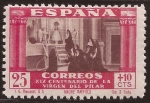 Sellos de Europa - Espa�a -  XIX Cent Virgen del Pilar 1940 25+10 cents