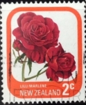 Stamps New Zealand -  Rosa Lili Marlene