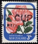 Sellos de Oceania - Nueva Zelanda -  Rosa Reina Isabel
