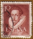 Stamps Europe - Spain -   LOPE DE VEGA