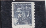 Stamps Czechoslovakia -  obrero