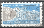 Stamps Germany -  Leipzig Feria de Primavera 1960-DDR.