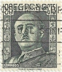 Stamps : Europe : Spain :  EL CID Y GENERAL FRANCO. FRANCO, VALOR FACIAL 90 Cts. EDIFIL 1060