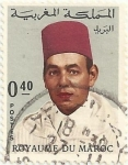 Stamps Morocco -  SERIE BÁSICA HASSAN II. VALOR FACIAL 0.40 Dírham. YVERT MA 543