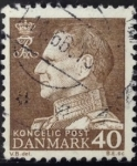 Stamps Denmark -  Rey Frederick IX